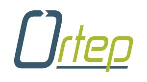 Ortep logo bile pozadi